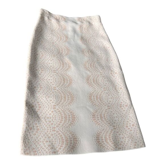 BCBG Max Azria Pavel Jaquard Skirt Stretch Knit Bodycon Size XXS - Picture 4 of 6